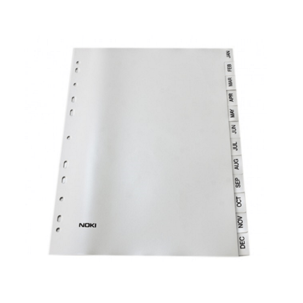 a4 laminate pouches Index plastic Noki A4 ianuarie-decembrie