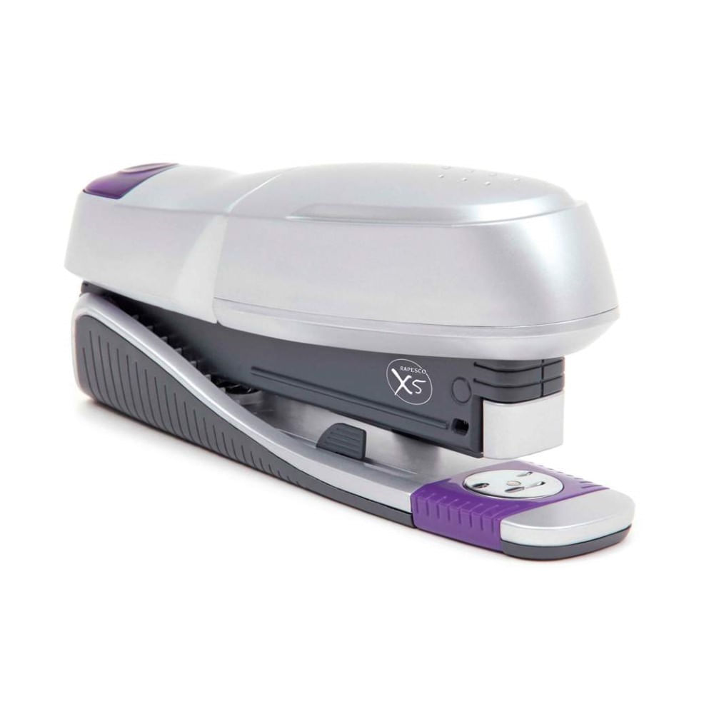 Capsator plastic rapesco x5, 50 coli, gri