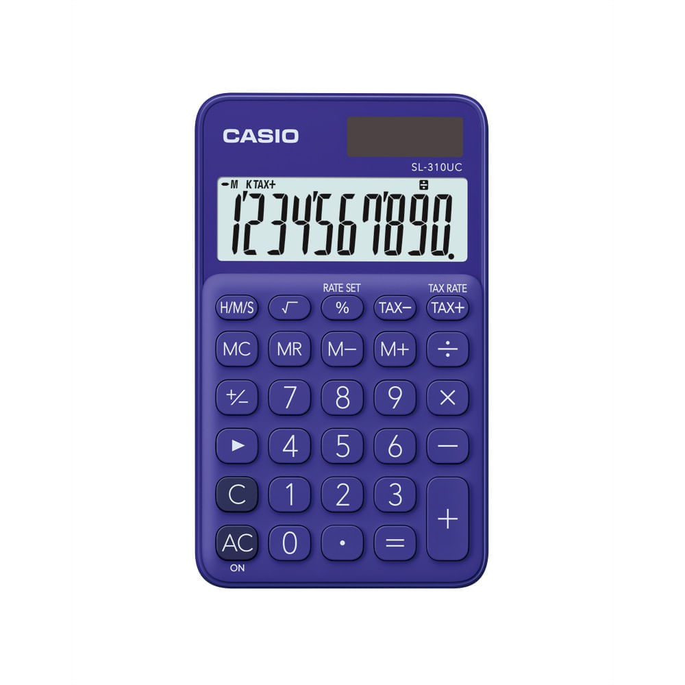 Calculator portabil 10 digits Casio SL-310UC violet