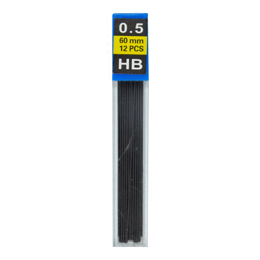 Mina creion mecanic HB, 0.5 mm, 12 bucati/set