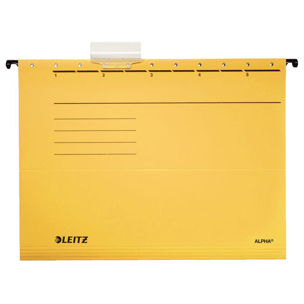 Dosar suspendabil leitz alpha, galben