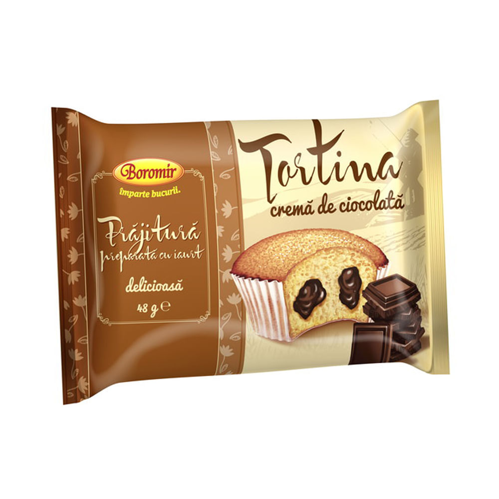 Boromir Tortina Ciocolata 48g Alte brand-uri