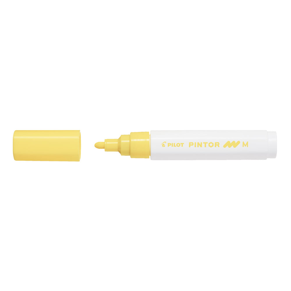 Marker cu vopsea Pilot Pintor, varf rotund, 4.5 mm, galben dacris.net imagine 2022 cartile.ro