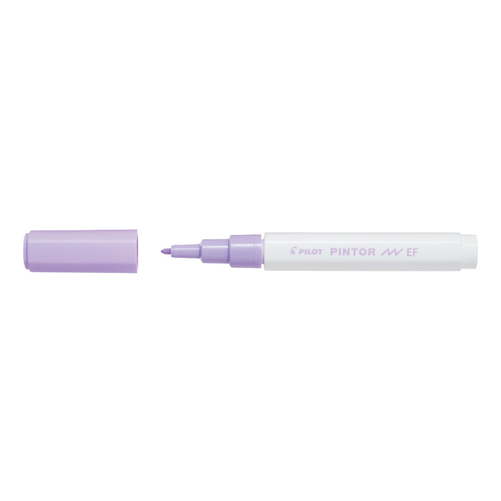 Marker cu vopsea Pilot Pintor Pastel EF culori pastelate 0.7mm Marker cu vopsea Pilot Pintor Pastel varf rotund 2.30 mm violet