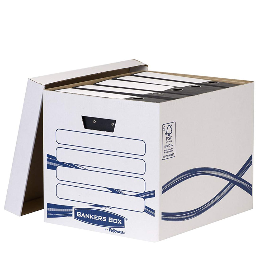 Container arhivare Fellowes Basic, cu capac, 32 x 41 x 33 cm Alte brand-uri