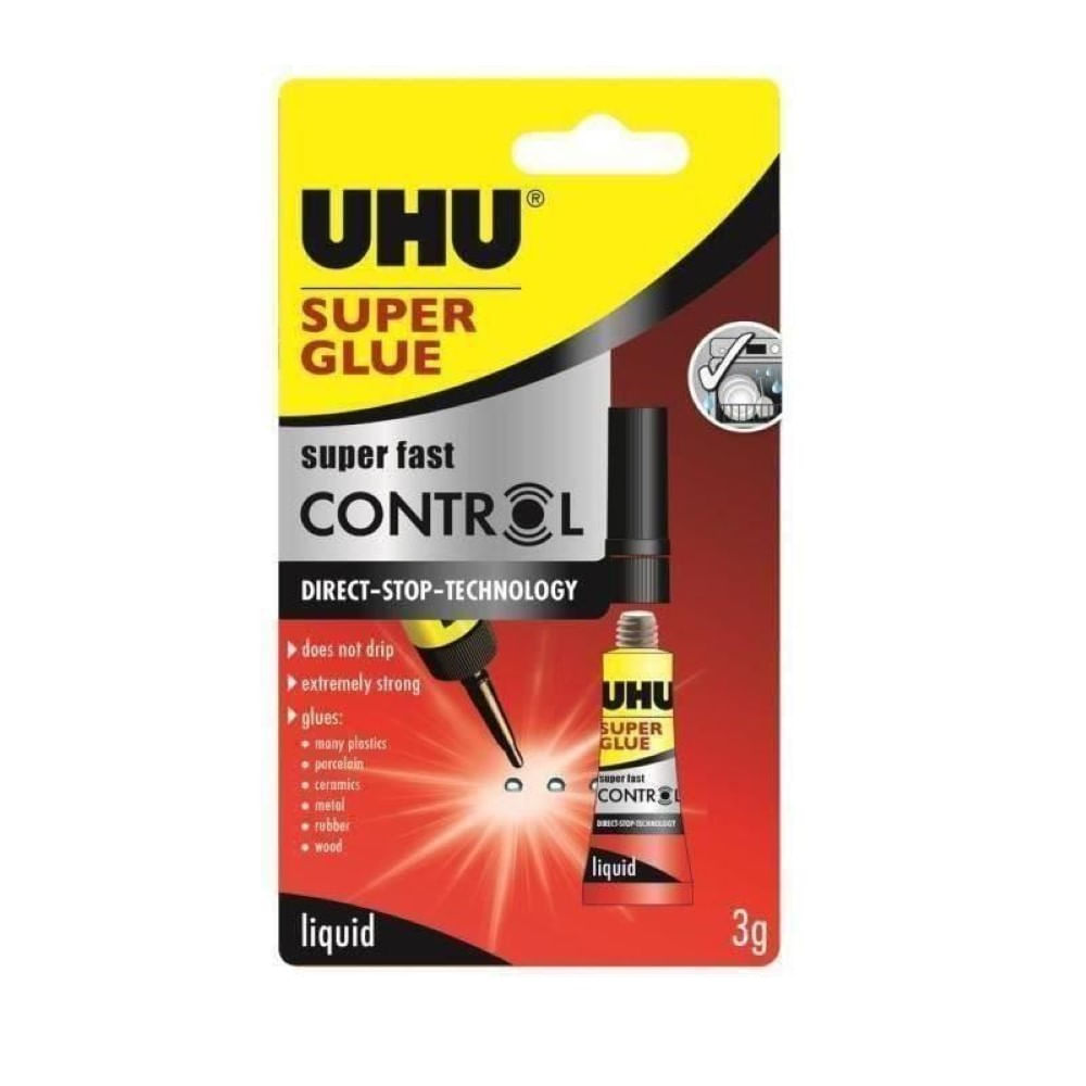 Super Glue Control 3GR UHU 36015