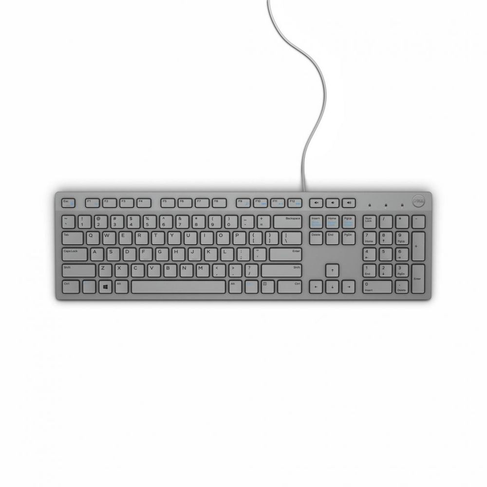 Dell Keyboard Multimedia KB216, wired, US INT layout dacris.net poza 2021