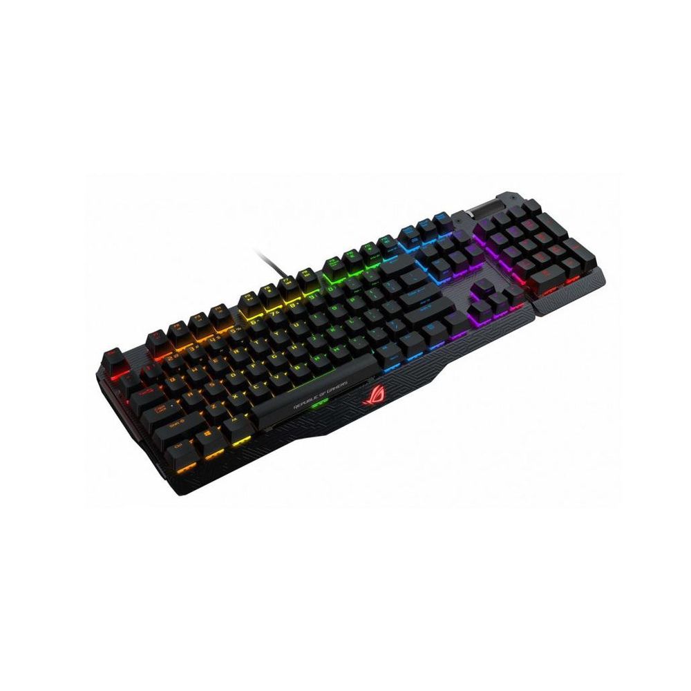 Asus Keyboard MA01 Rog Claymore, 90MP00E0-B0UA00; Wired, USB 2.0; Individually-backlit keys with Aura Sync RGB LED technology for unlimited