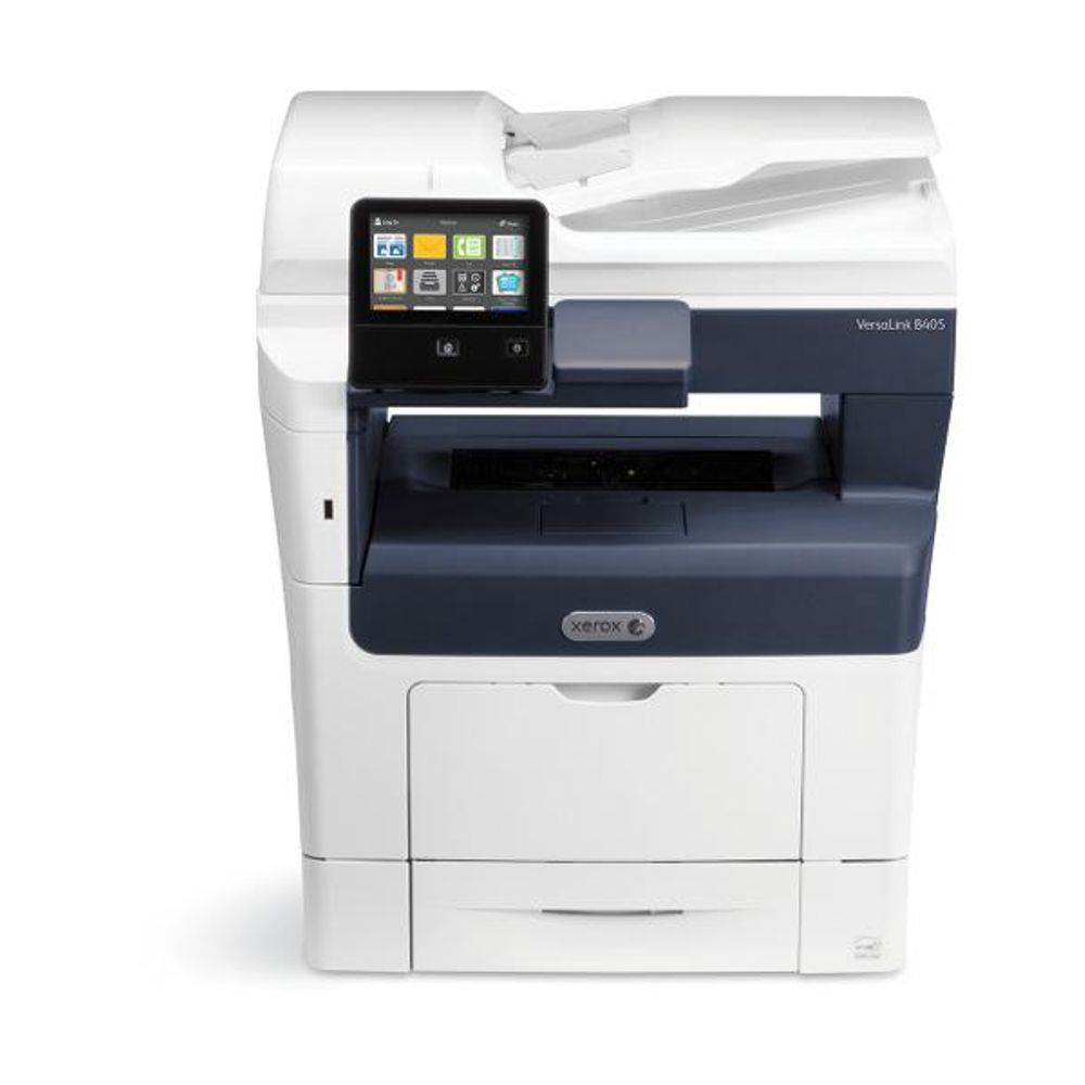 Multifunctional laser mono xerox versalink b405v_dn, dimensiune a4, viteza 45 ppm, rezolutie 1200 x 1200 duplex, procesor 1,05ghz, memorie 2 gb,