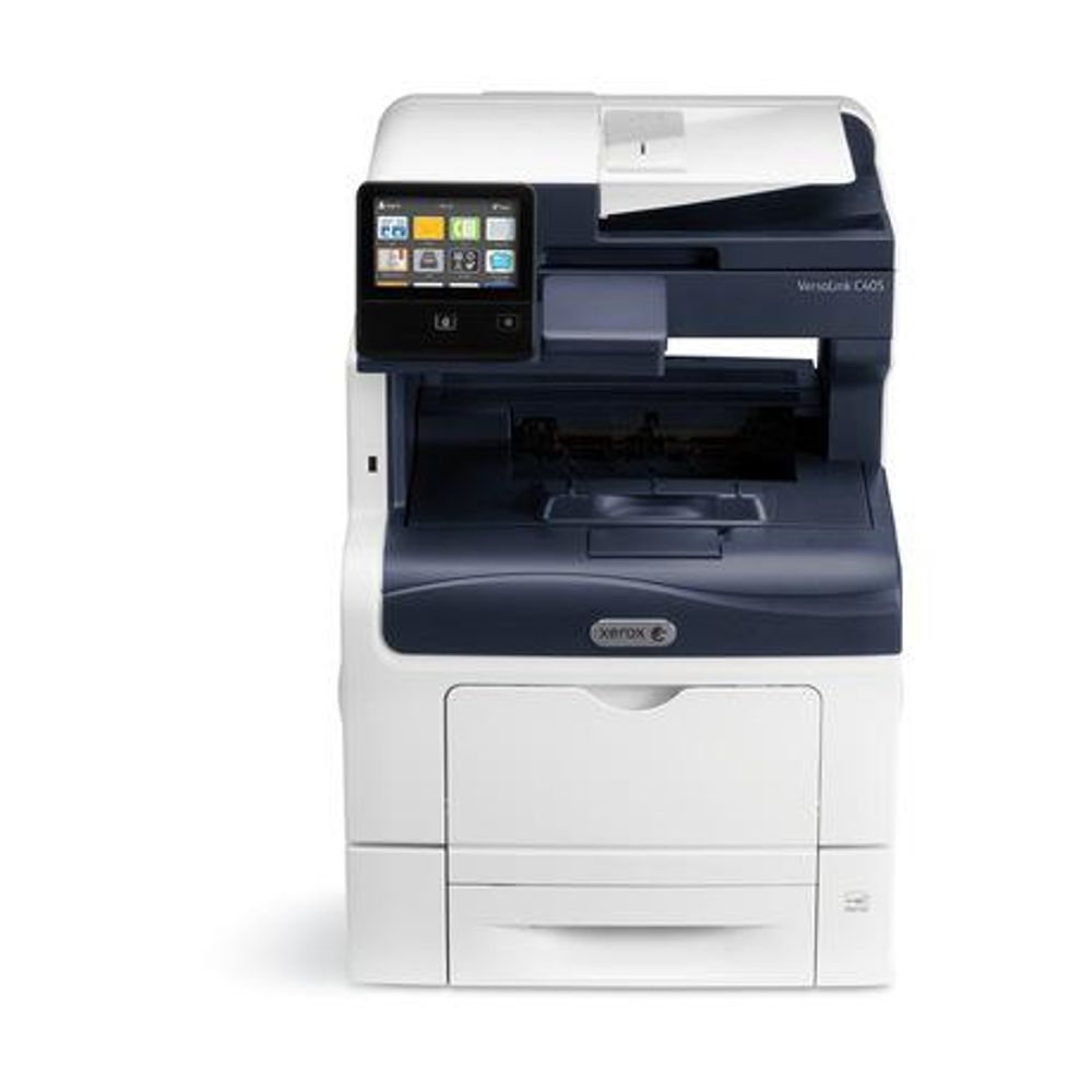 Multifunctional laser color Xerox VersaLink C405V_DN, viteza 35 ppm mono & color, rezolutie 600X600 dpi,Processor 1.05 Ghz Memorie: 2gb, Duplex, ADF