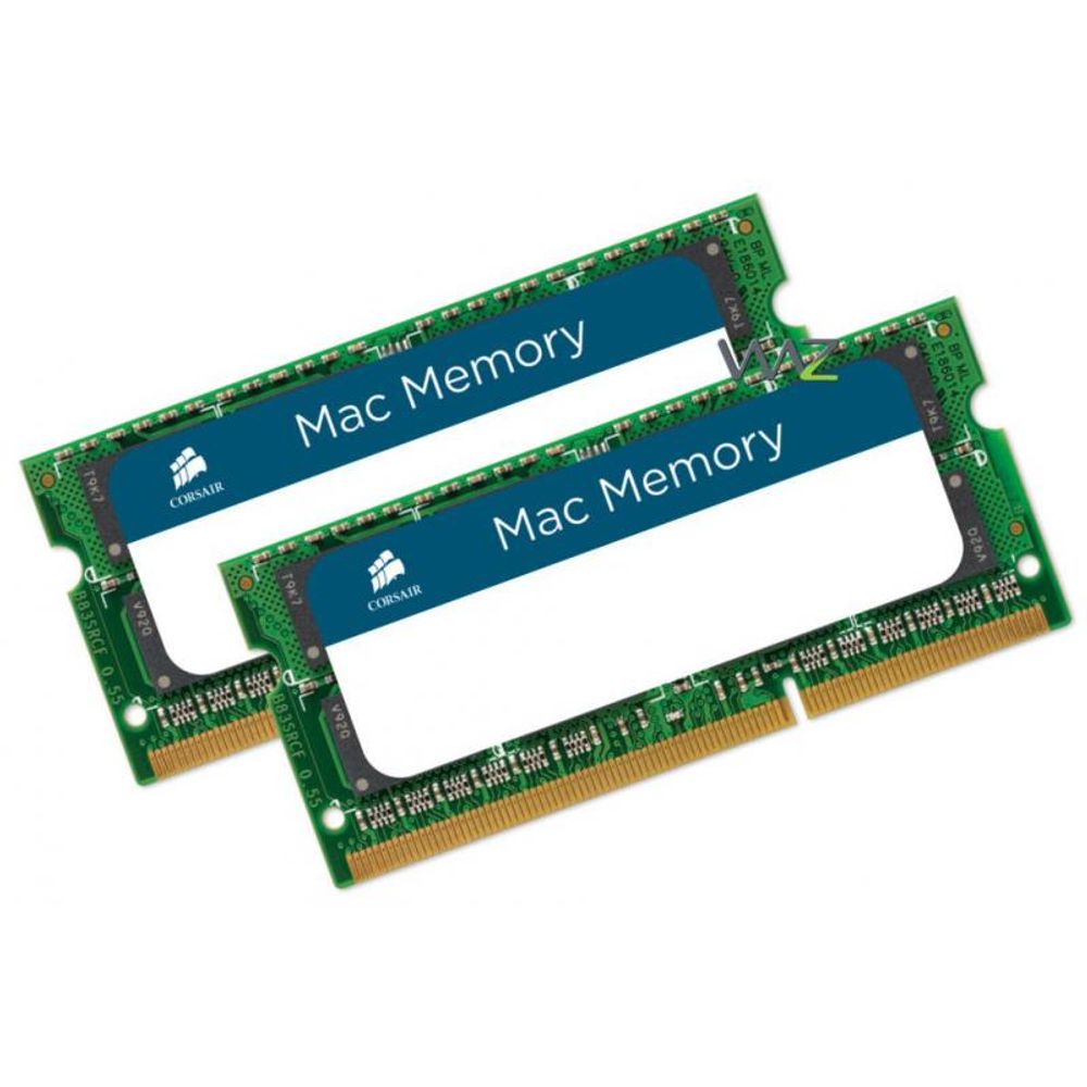 Memorie RAM SODIMM Corsair Mac Memory 8GB (2x4GB), DDR3 1066MHz, CL7, 1.5V Corsair imagine 2022 cartile.ro