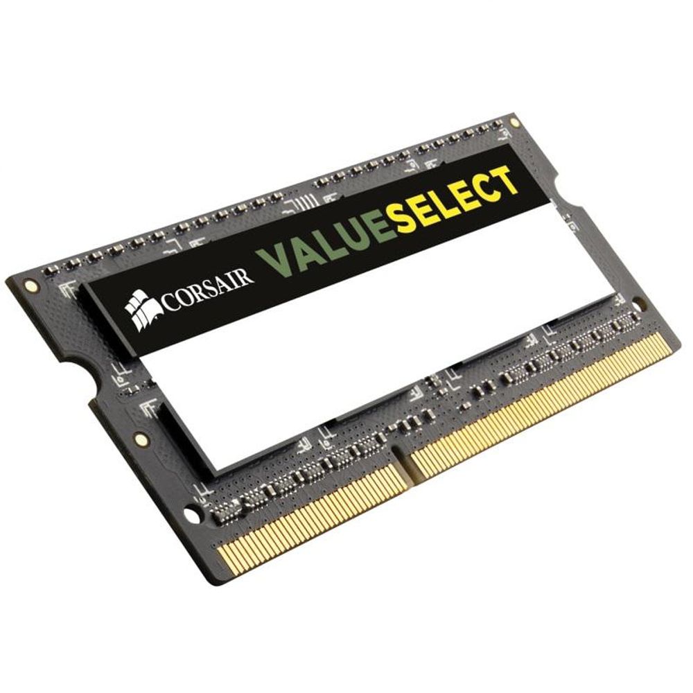 Memorie RAM SODIMM Corsair 8GB (1x8GB), DDR3 1600MHz, CL11, 1.5V Corsair imagine 2022 depozituldepapetarie.ro