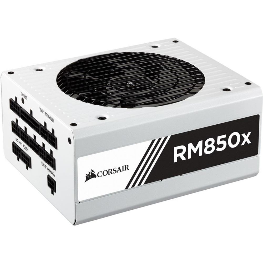 Sursa Corsair RMx Series RM850x, 850W, full-modulara, 80 Plus Gold, Eff. 90%, Active PFC, ATX12V v2.4, 1x135mm fan, retail, White Series