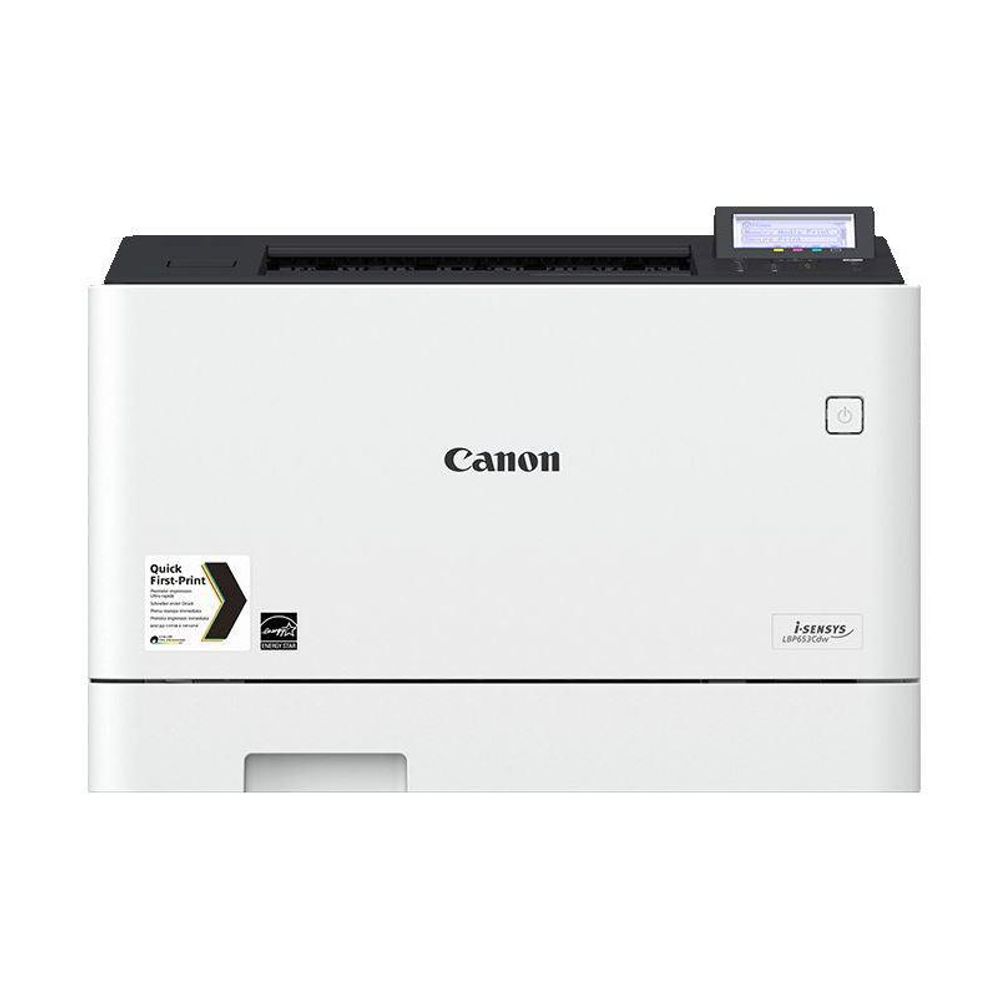 Imprimanta laser color Canon LBP653CDW, dimensiune A4, viteza max 27ppm, rezolutie 600x600dpi, memorie 1Gb, alimentare hartie 250+50 coli, limbaj de