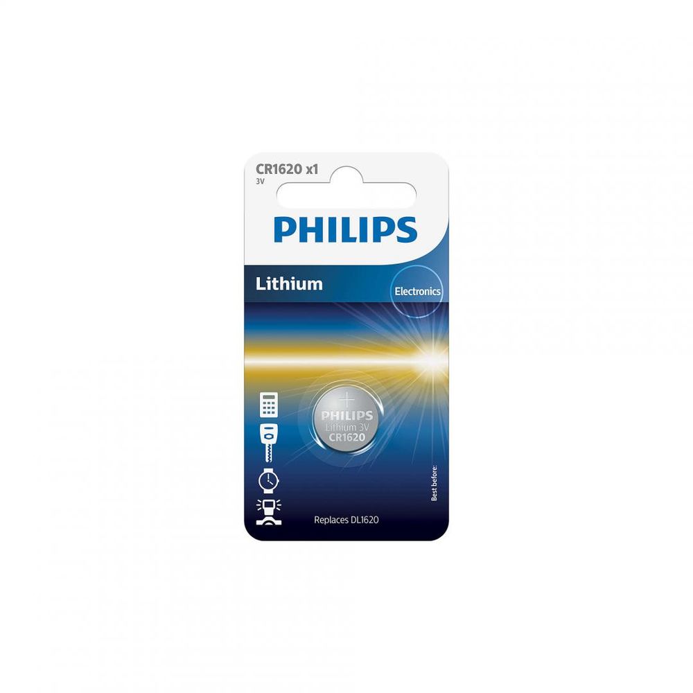 Philips lithium 3.0v coin 1-blister (16.0x 2.0)