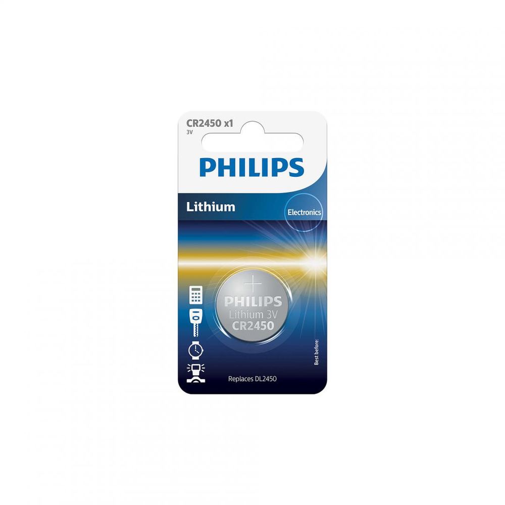 Philips lithium 3.0v coin 1-blister (24.5 x 5.0)