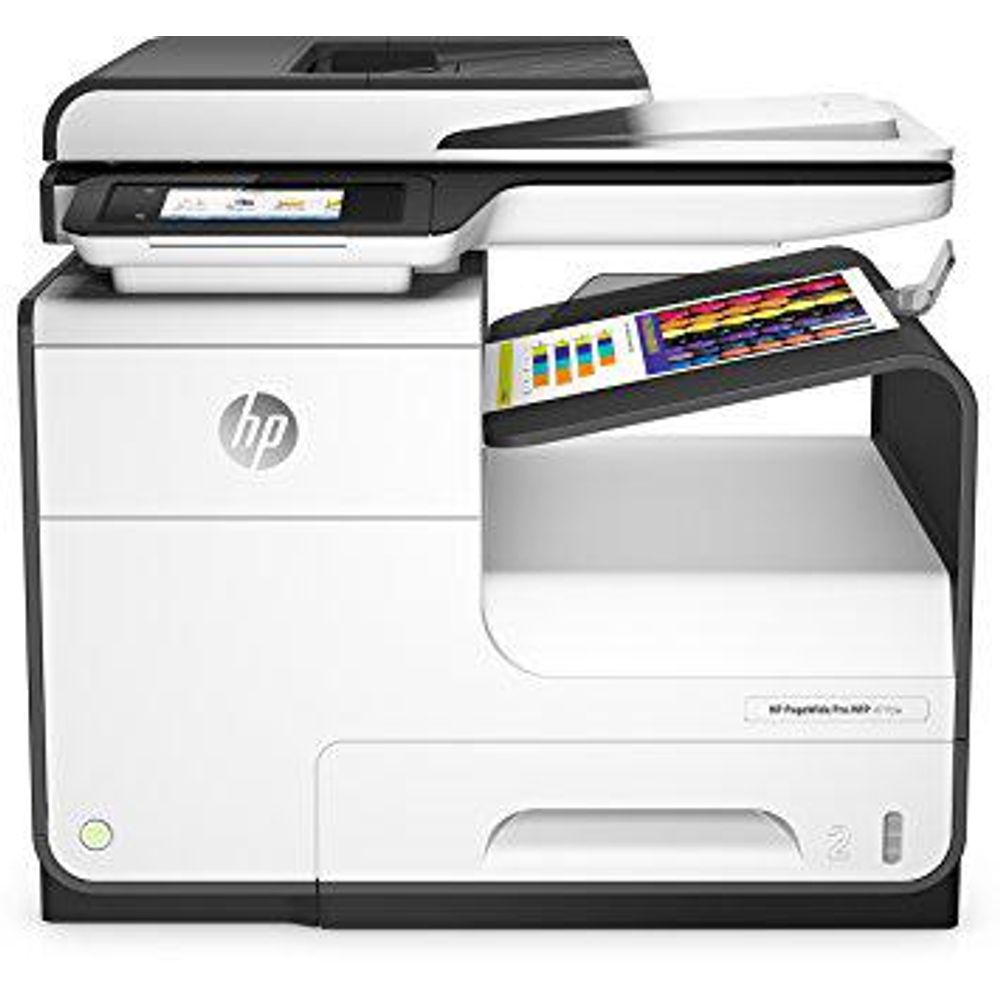 Multifunctional Inkjet color HP PageWide Pro 477dw; Printer, Fax, Scanner, Copier, Dimensiune: A4, Viteza: max 55ppm black si color (40ppm ISO), fpo