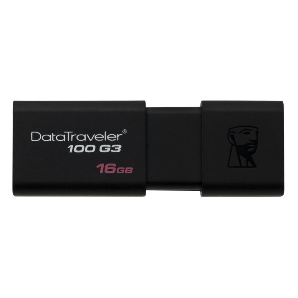 USB Flash Drive Kingston 16 GB DataTraveler D100G3, USB 3.0, Negru