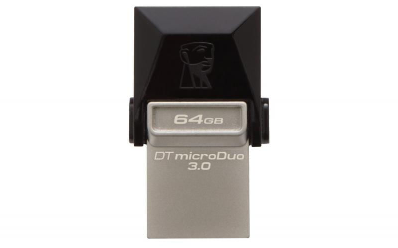 USB Flash Drive Kingston 64GB DT MicroDuo, USB 3.0, micro USB 3C image0