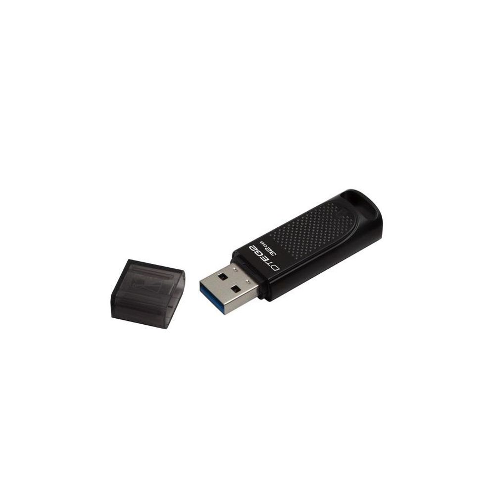 USB Flash Drive Kingston 32GB DataTraveler Elite G2, USB 3.1, Negru, read 180MB/s, write 50MB/s