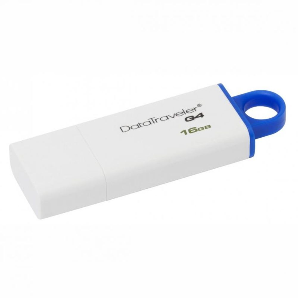 USB Flash Drive Kingston 16 GB DataTraveler DTIG4, USB 3.0, white-blue