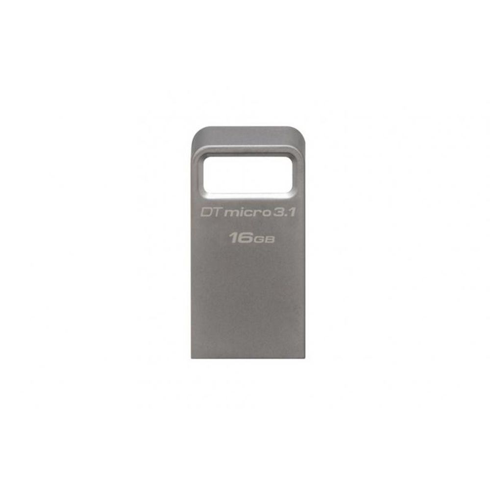 USB Flash Drive Kingston 16GB DataTraveler Micro 3.1, USB 3.1, 100MB/s read, 10MB/s write, metal