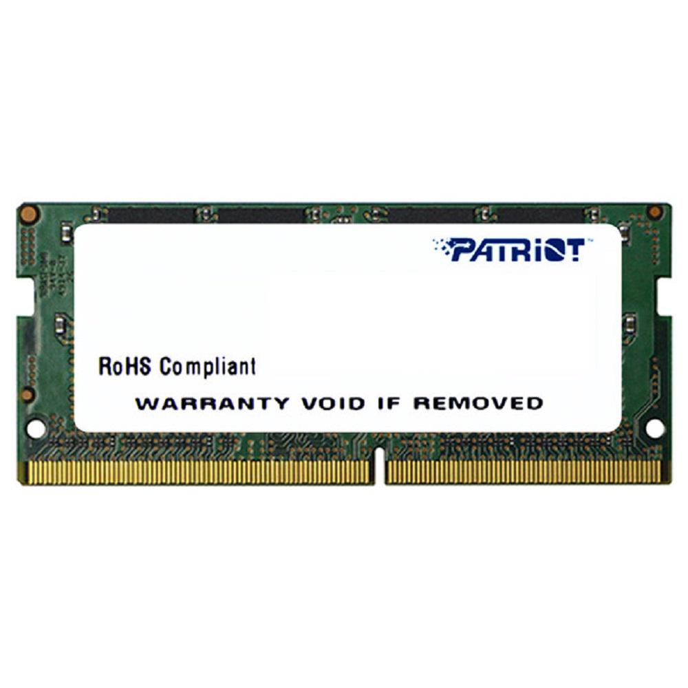 Memorie RAM notebook Patriot, SODIMM, DDR4, 8GB, 2400Mhz, CL15, 1.5V