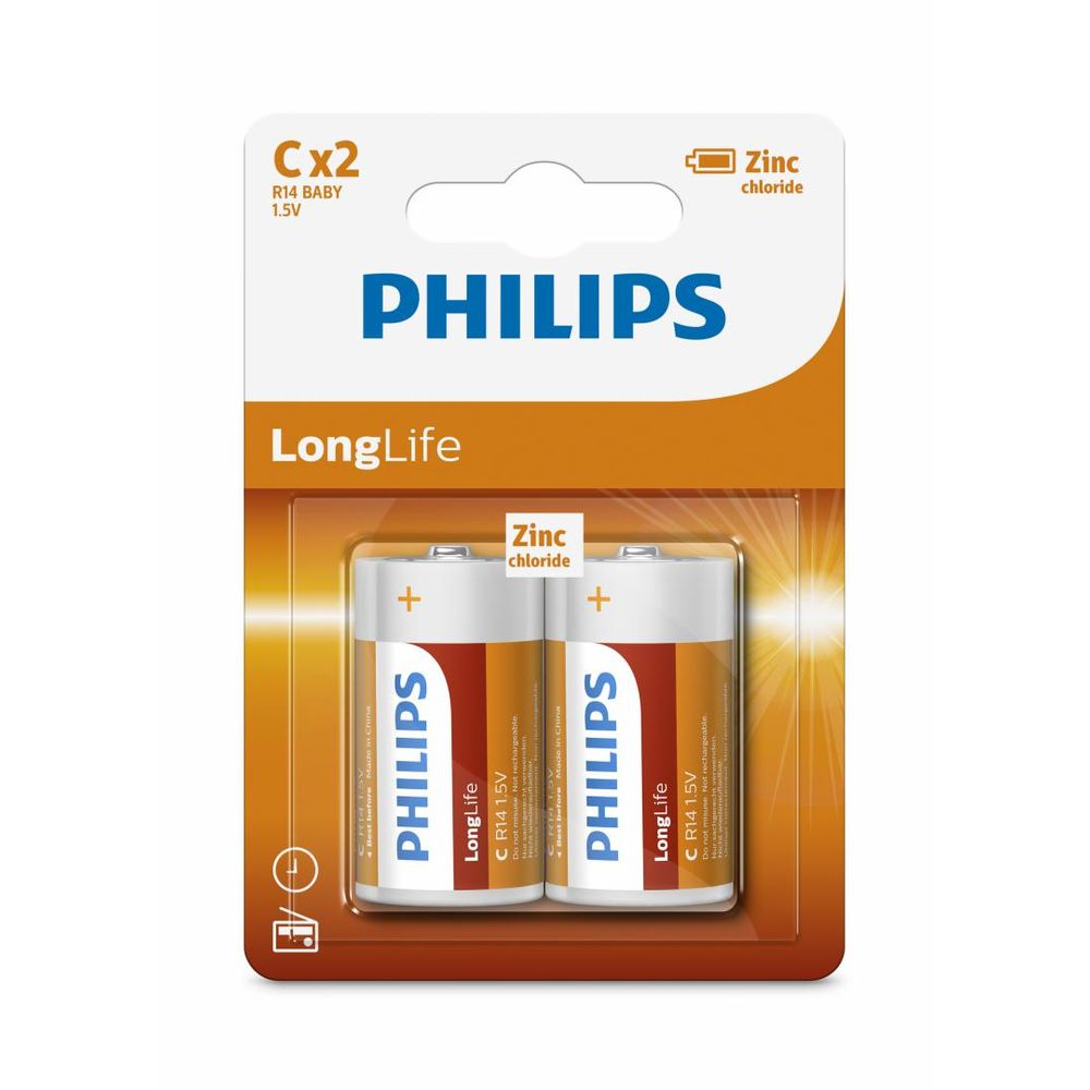 Philips LongLife C 2-blister