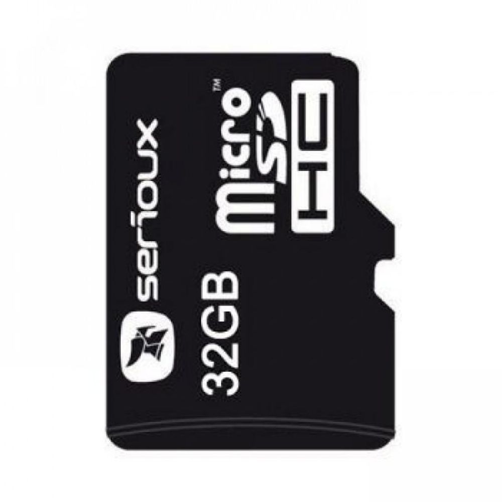 Micro Secure Digital Card Serioux, 32GB, SFTF32AC10, Clasa 10, cu adaptor SDHC dacris.net imagine 2022 cartile.ro