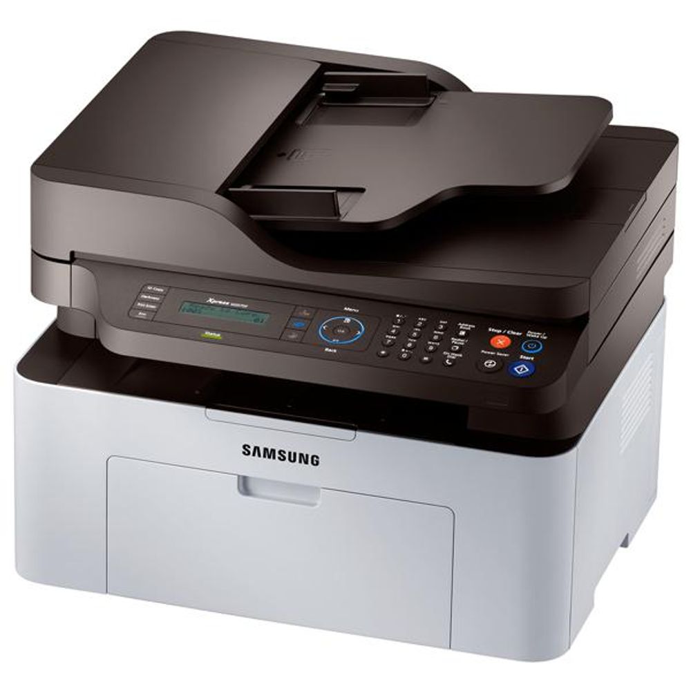 Multifunctional laser mono cu fax Samsung SL-M2070F/SEE, Print/Scan/Copy/Fax, dimensiune A4, 20 ppm, 1200x1200dpi, duplex, ADF, afisaj LCD 2 linii,