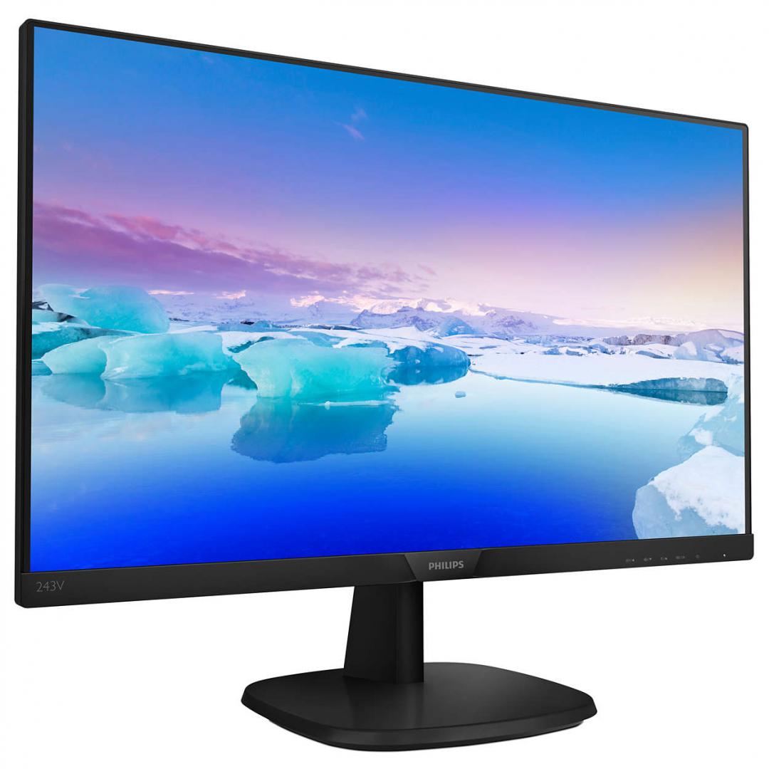 Monitor 23.8" PHILIPS 243V7QSB, FHD 1920*1080, IPS, 16:9, 60hz