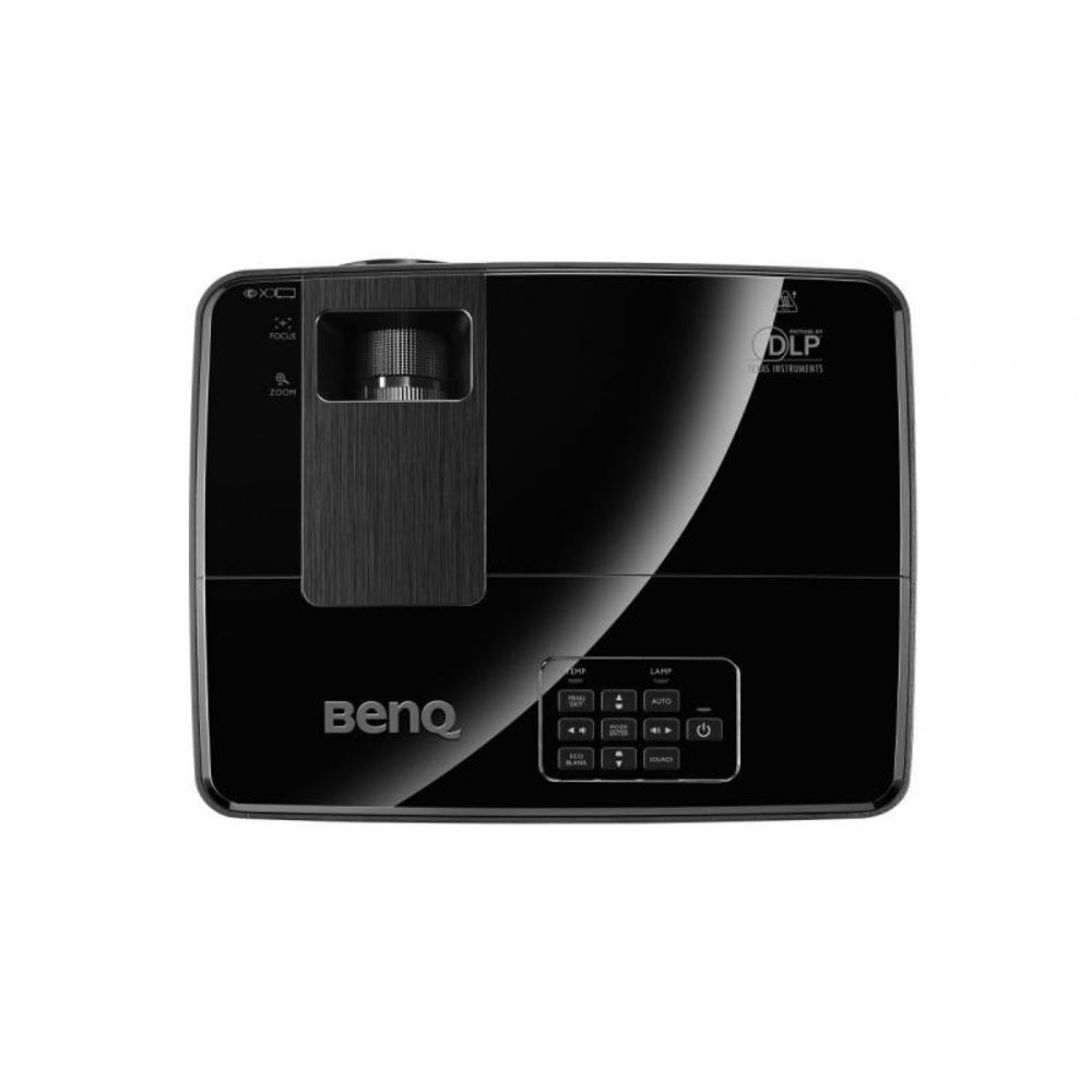 Proiector BENQ MS506, DLP, SVGA 800 x 600, 3200 lumeni, HighContrastRatio 13.000:1, lampa 6500ore (SmartEco Mode), RS232/ USB/ S-Video/RCA, 3D ready,