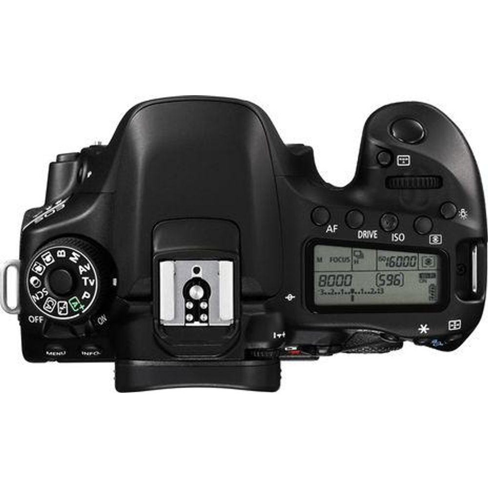 Camera foto Canon EOS-80D BODY Wifi Black, 24MP, CMOS,3" TFT fullyarticulated, DIGIC 6, 7 cadre / sec, ISO 100-16000,FullHD movies 3 0fps,compatibil