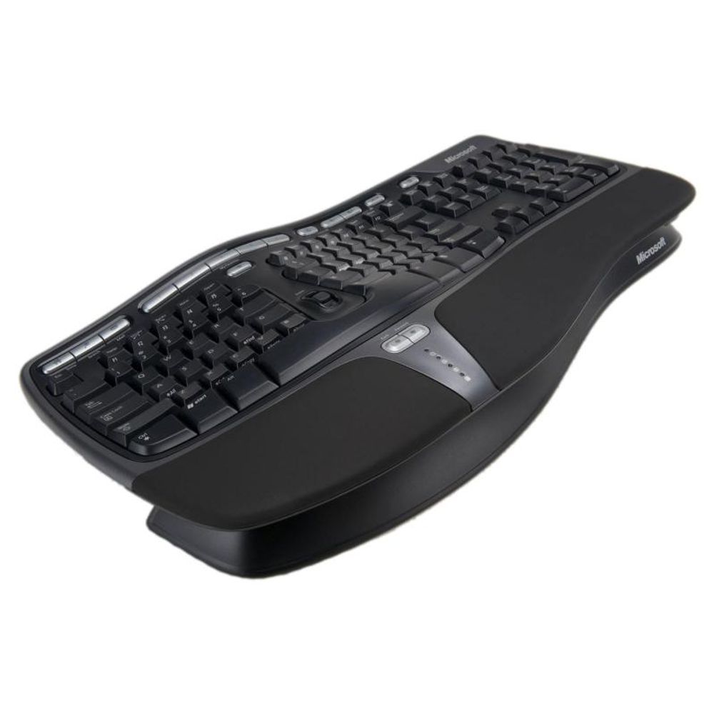 Tastatura Microsoft Wired Natural Ergo 4000 multimedia negru