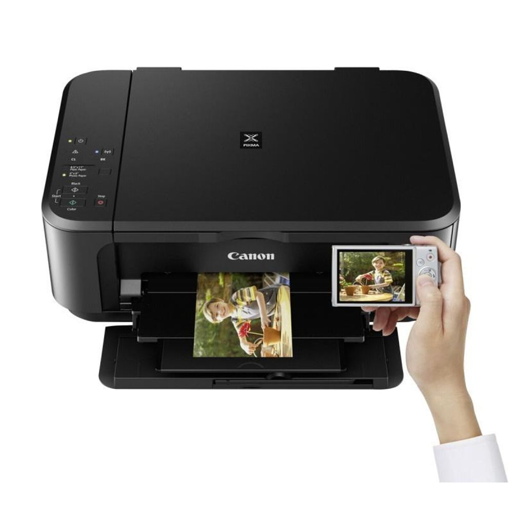 Multifunctional inkjet color Canon Pixma MG3650, dimensiune A4 (Printare, Copiere, Scanare), duplex, viteza 9.9ipm alb-negru, 5.7ppm color, rezolutie