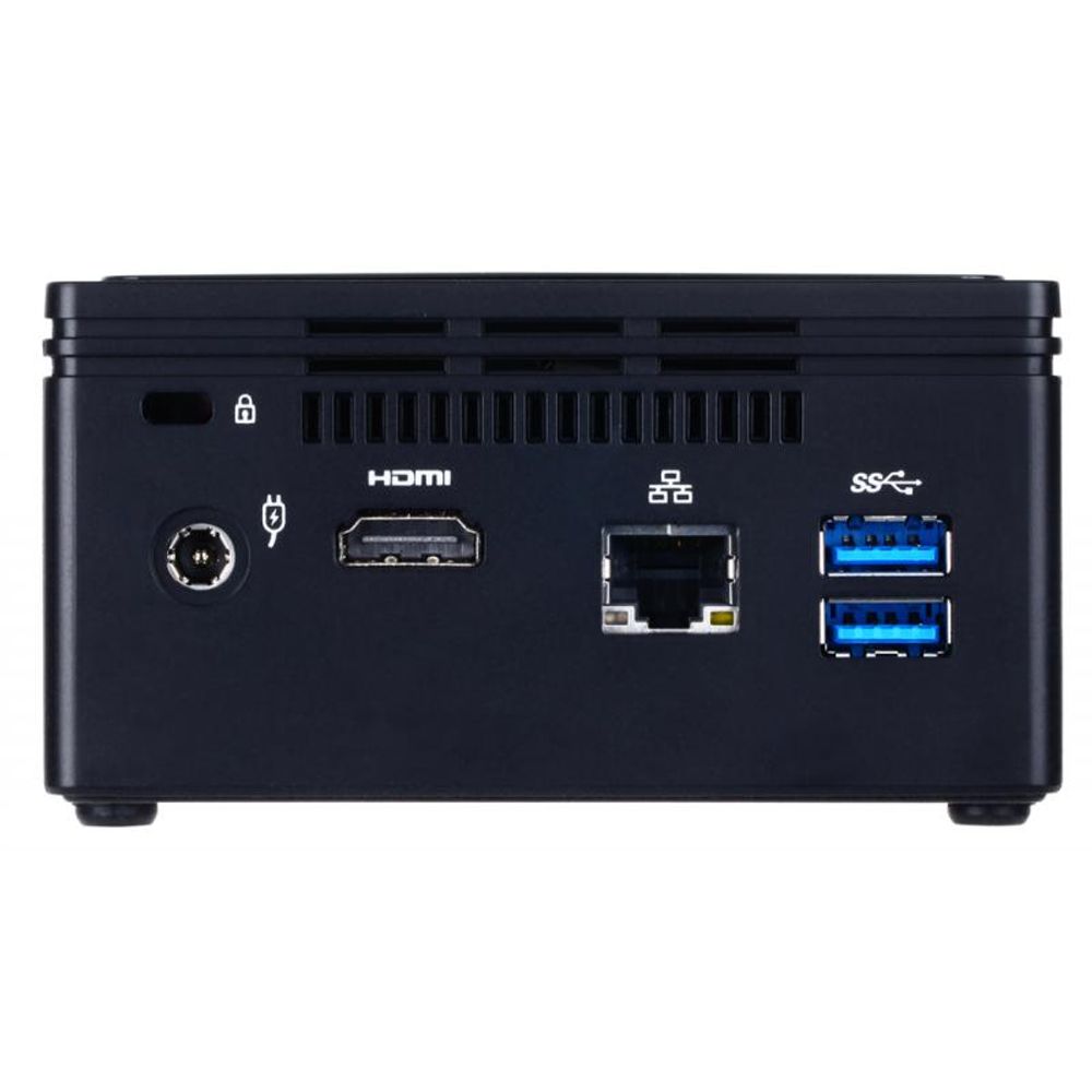 Intel mini pc Barebone Gigabyte GB-BACE-3000, Intel Celeron Processor N3000, 1x SO-DIMM DDR3L 1.35V slot 1066/1600 MHz, Gigabit LAN (Realtek