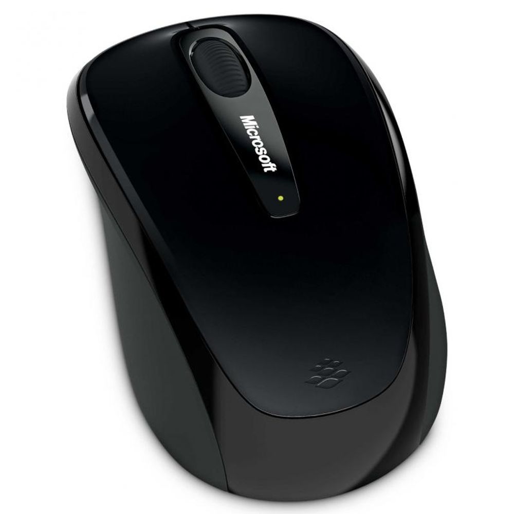 Mouse Microsoft Wireless BlueTrack Mobile 3500 negru ambidextru dacris.net imagine 2022 cartile.ro