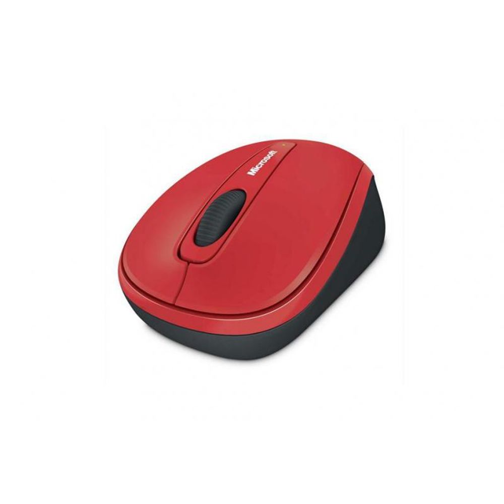 Mouse Microsoft Wireless, BlueTrack Mobile 3500 rosu