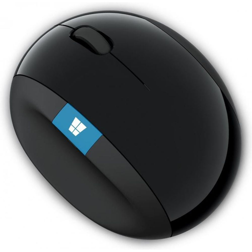 Mouse Microsoft Wireless Sculpt Ergonomic negru dacris.net imagine 2022 cartile.ro