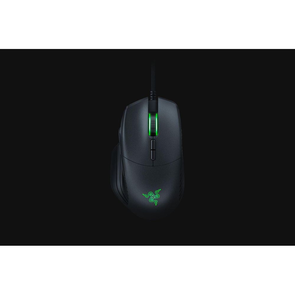 Mouse Razer cu fir,BASILISK,5G optical sensor, Ergonomic right-handed design with enhanced rubber side grips, 16,000 dpi, 1000 Hz Ultrapolling, Up to