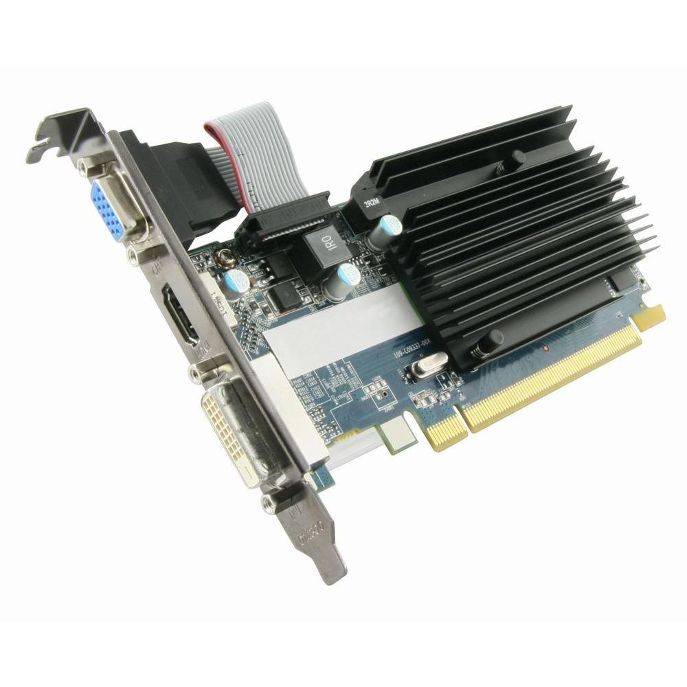 Placa video Sapphire AMD 11233-01-20G, R5 230, PCI-E, 1024MB DDR3, 64 bit, 625MHz, VGA, DVI, HDMI, Low Profile