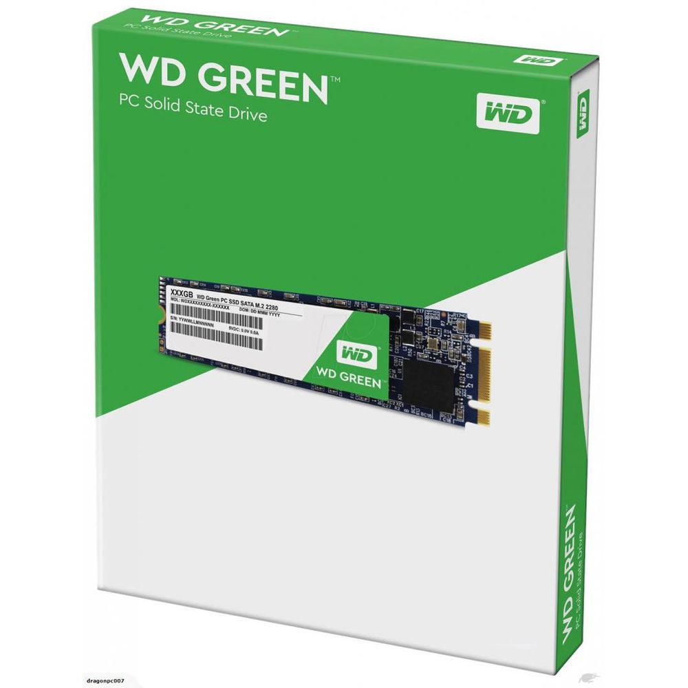 SSD WD, 240GB, Green, SATA3, 6 Gb/s, M.2 2280 dacris.net