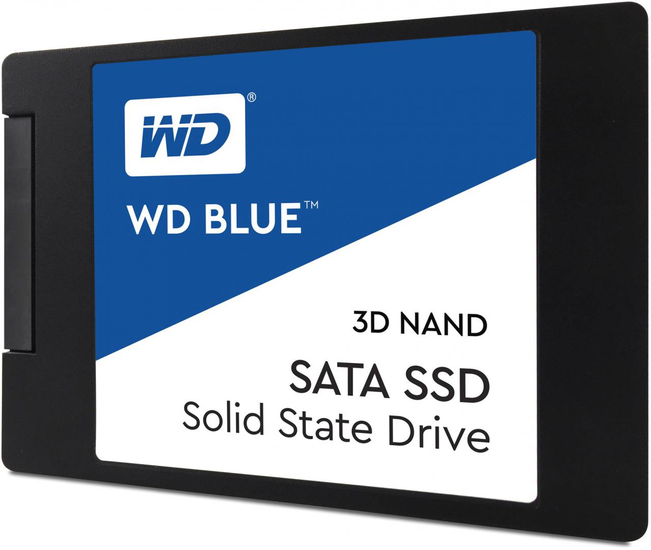 Ssd wd, 500gb, blue, sata 3.0, 3d nand