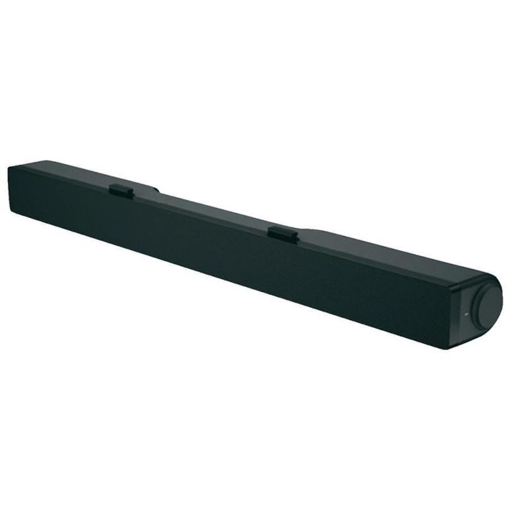 Dell Soundbar AC511, 2.5W, slim USB, weight 454 g, dimensions: 40.6 cm x 3.9 cm x 4.9 cm, AC power adapter, 1x Headphones (mini-phone stereo 3.5 mm),