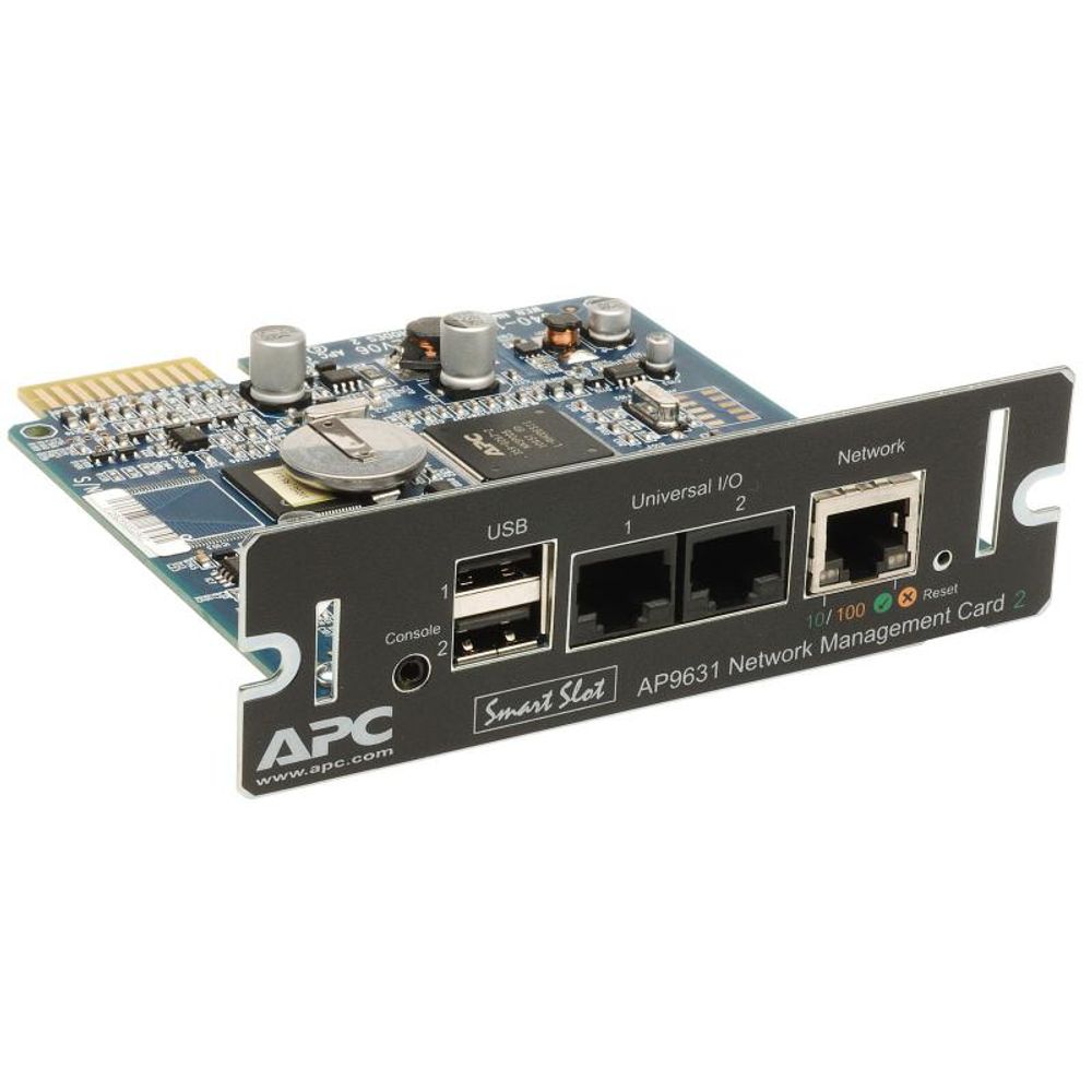 Card management in retea apc cu monitorizare mediu