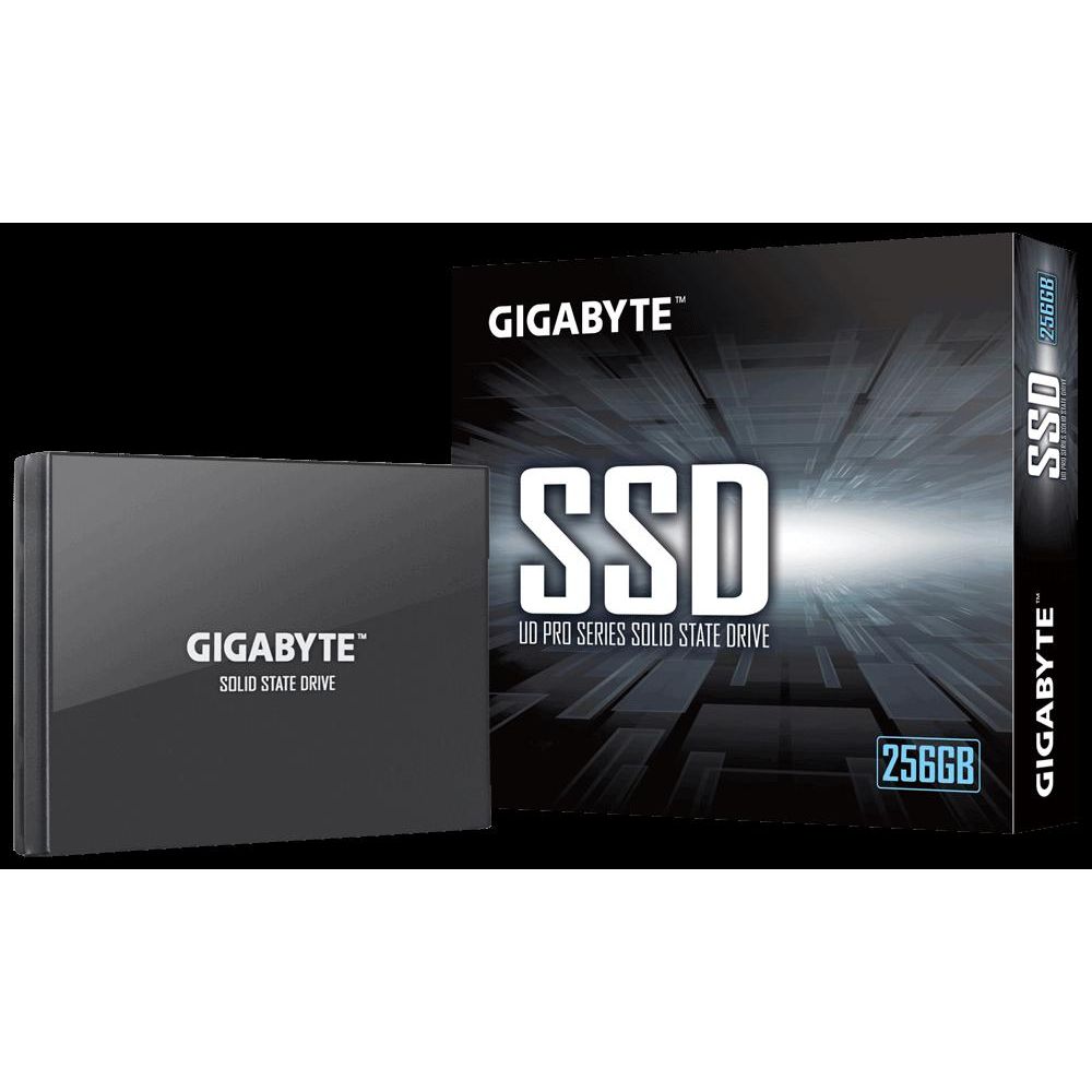SSD GIGABYTE UD PRO Series, 256GB, 2.5 3D TLC NAND, SATA3, rata transfer r/w: 530/500 MB/s, IOPS r/w: 70K/40K