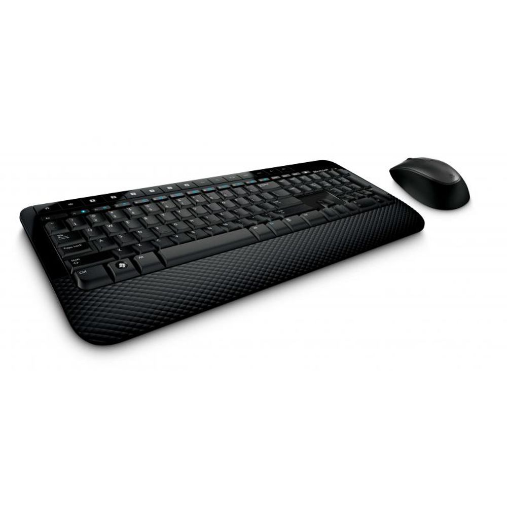 Kit tastatura + mouse Microsoft Wireless Desktop Media 2000 negru dacris.net imagine 2022