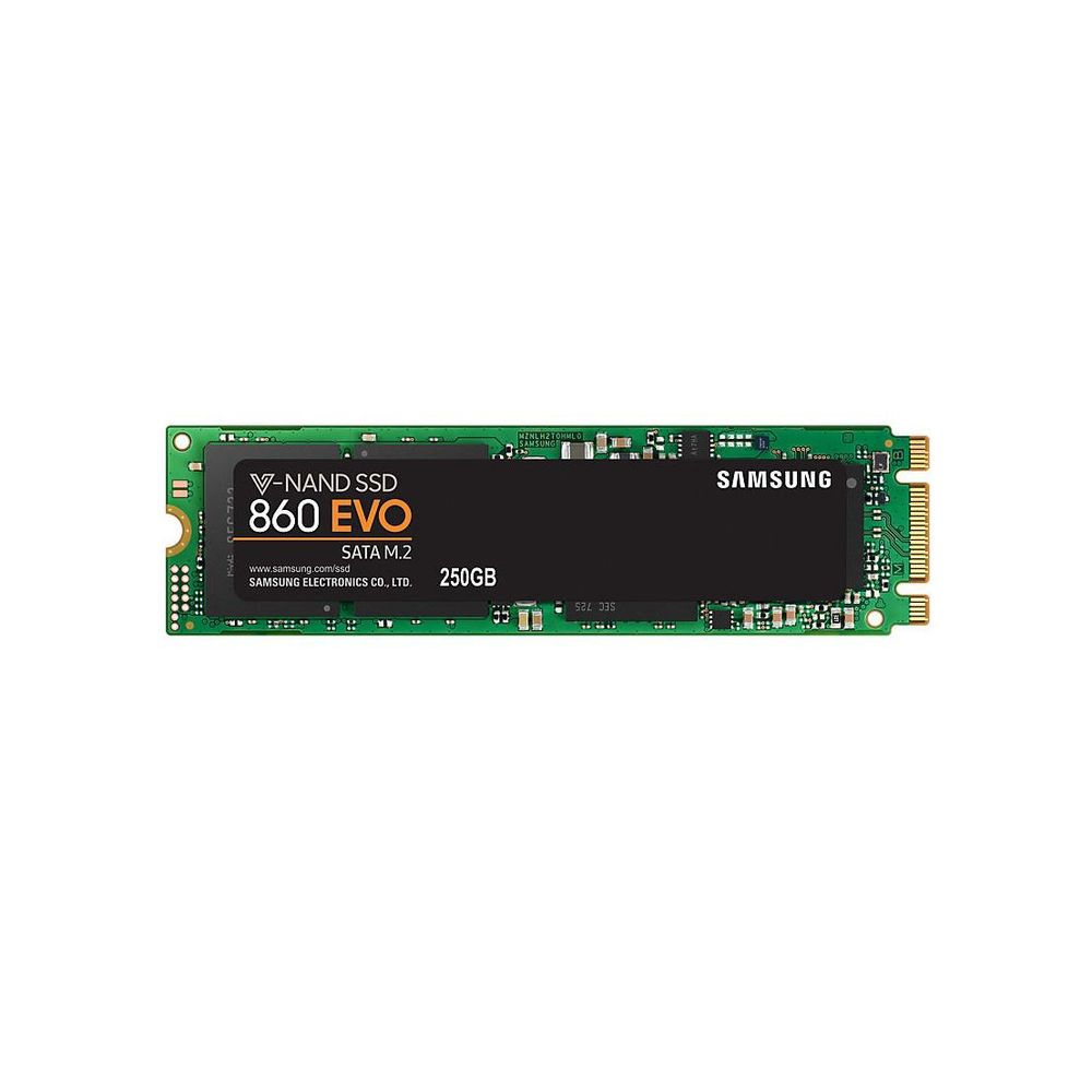 SSD Samsung, 250GB, 860 Evo, M.2 2280, SATA, rata transfer r/w: 550/520 mb/s dacris.net
