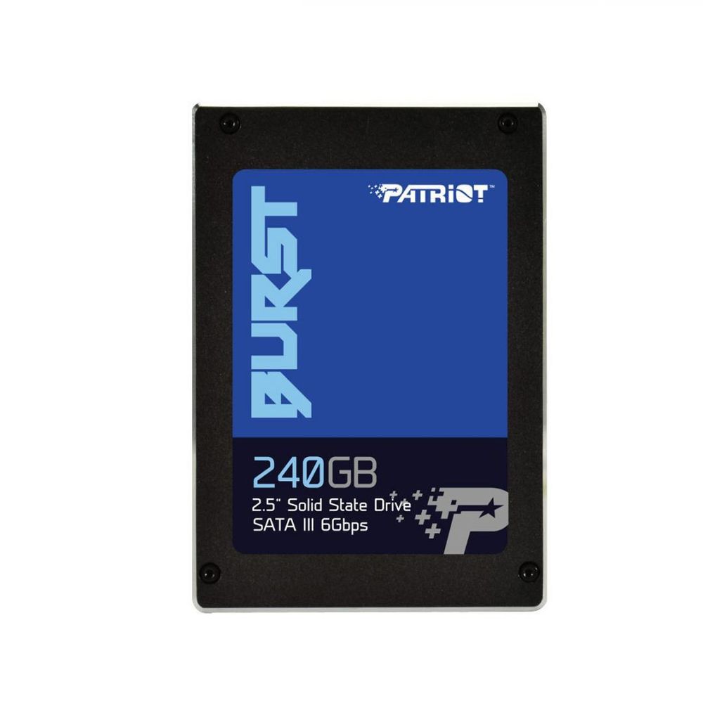 SSD Patriot Burst, 240GB, 2.5, SATA3, R/W speed 550MB/s/500MB/s, 7mm dacris.net