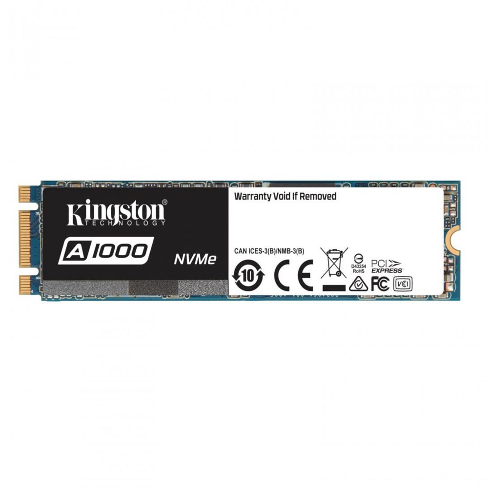 SSD Kingston, 240GB, A1000, M.2 2280, R/W 1500/800 MB/s